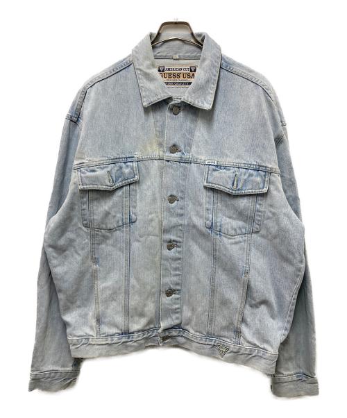 GUESS（ゲス）GUESS (ゲス) デニムジャケット インディゴ サイズ:SIZE XLの古着・服飾アイテム