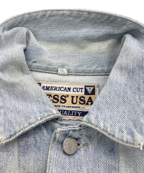 GUESS（ゲス）GUESS (ゲス) デニムジャケット インディゴ サイズ:SIZE XLの古着・服飾アイテム