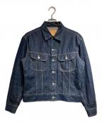 45rpm45アールピーエム）の古着「ライ麦デニムの908比古比女ジャン/Denim Jacket」｜インディゴ