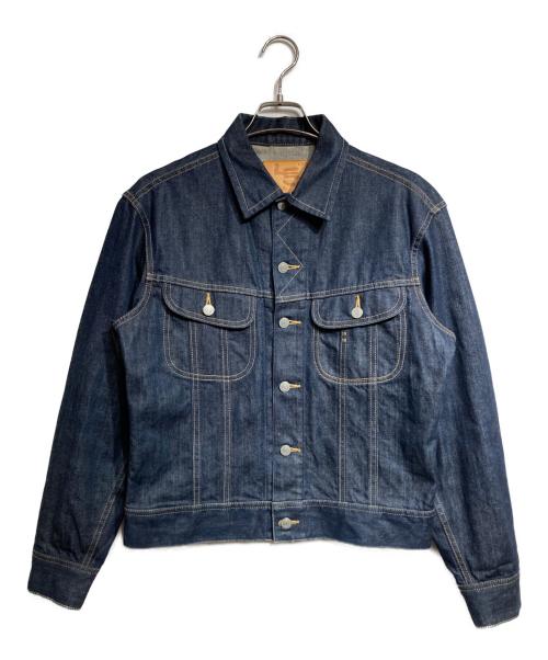 45rpm（45アールピーエム）45rpm (45アールピーエム) ライ麦デニムの908比古比女ジャン/Denim Jacket インディゴ サイズ:3の古着・服飾アイテム