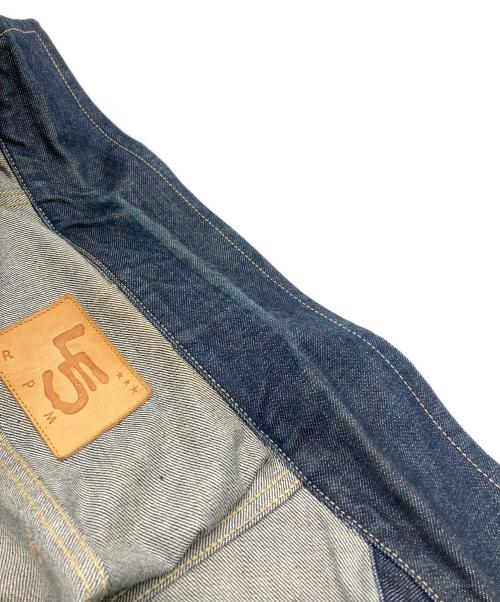 45rpm（45アールピーエム）45rpm (45アールピーエム) ライ麦デニムの908比古比女ジャン/Denim Jacket インディゴ サイズ:3の古着・服飾アイテム