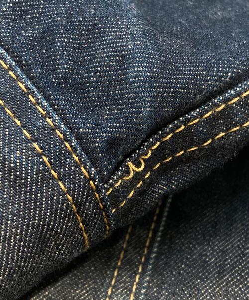 45rpm（45アールピーエム）45rpm (45アールピーエム) ライ麦デニムの908比古比女ジャン/Denim Jacket インディゴ サイズ:3の古着・服飾アイテム