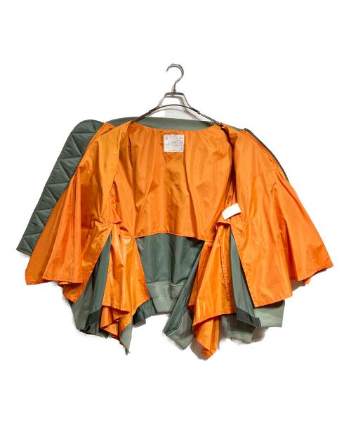 sacai（サカイ）sacai (サカイ) ナイロンツイルブルゾン/Nylon Twill Blouson オリーブ サイズ:4の古着・服飾アイテム