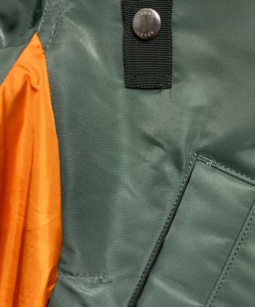 sacai（サカイ）sacai (サカイ) ナイロンツイルブルゾン/Nylon Twill Blouson オリーブ サイズ:4の古着・服飾アイテム