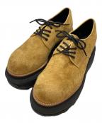 sacaiサカイ）の古着「チャンキーソールスウェードシューズ/Chunky sole suede shoes」｜ブラウン×ブラック
