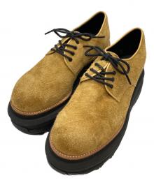 sacai（サカイ）の古着「チャンキーソールスウェードシューズ/Chunky sole suede shoes」｜ブラウン×ブラック