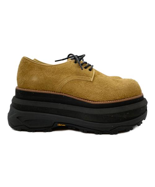 sacai（サカイ）sacai (サカイ) チャンキーソールスウェードシューズ/Chunky sole suede shoes ブラウン×ブラック サイズ:42の古着・服飾アイテム