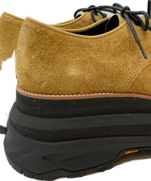 sacai（サカイ）sacai (サカイ) チャンキーソールスウェードシューズ/Chunky sole suede shoes ブラウン×ブラック サイズ:42の古着・服飾アイテム