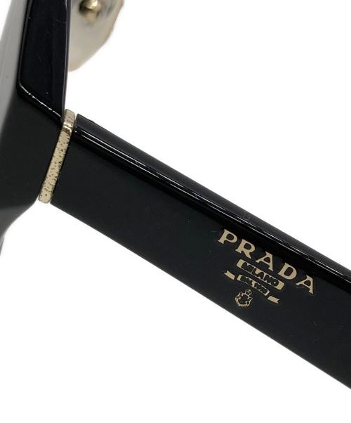 PRADA（プラダ）PRADA (プラダ) サングラス ブラック サイズ:55-23の古着・服飾アイテム
