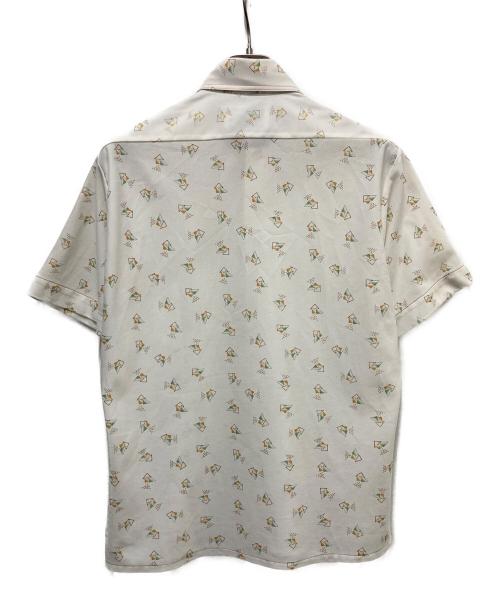 Sears（シアーズ）Sears (シアーズ) 70s アトミックデザインシャツ ホワイト サイズ:SIZE 15 1/2の古着・服飾アイテム