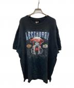 HARLEY-DAVIDSONハーレーダビッドソン）の古着「BOBMARLEY LEGENDARY Tシャツ」｜ブラック