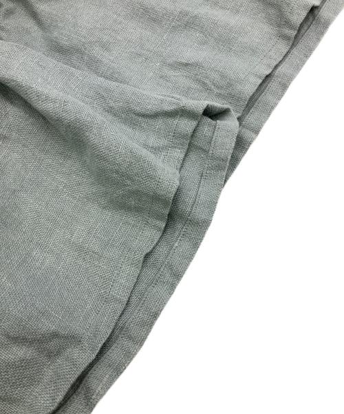 POLO RALPH LAUREN（ポロ・ラルフローレン）POLO RALPH LAUREN (ポロ・ラルフローレン) リネンツータックハーフパンツ グリーン サイズ:	SIZE 101cm (W40)の古着・服飾アイテム