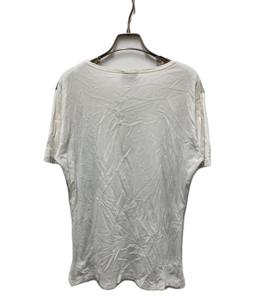 Vivienne Westwood man（ヴィヴィアン ウェストウッド マン）Vivienne Westwood man (ヴィヴィアン ウェストウッド マン) オーブプリントカットソー ホワイト×ブラック サイズ:44の古着・服飾アイテム