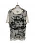 Vivienne Westwood man（ヴィヴィアン ウェストウッド マン）の古着「オーブプリントカットソー」｜ホワイト×ブラック