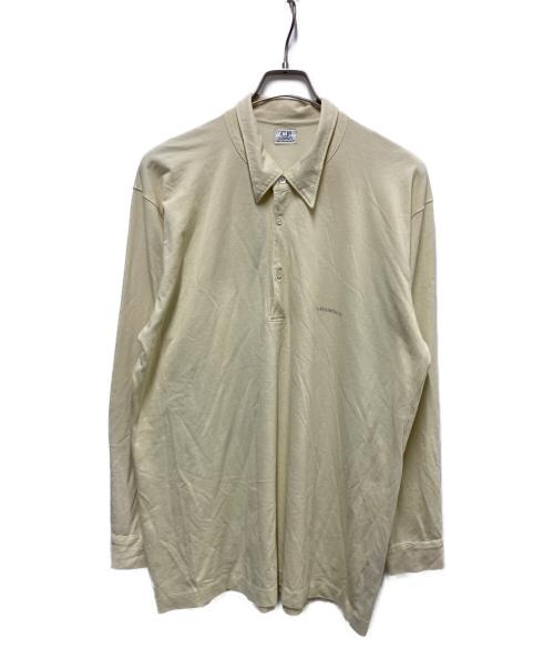 C.P COMPANY（シーピーカンパニー）C.P COMPANY (シーピーカンパニー) L/Sポロシャツ イエロー サイズ:XLの古着・服飾アイテム