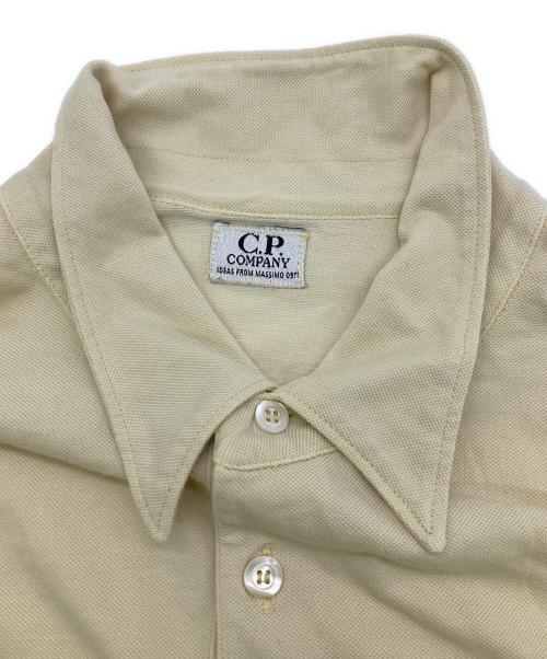 C.P COMPANY（シーピーカンパニー）C.P COMPANY (シーピーカンパニー) L/Sポロシャツ イエロー サイズ:XLの古着・服飾アイテム