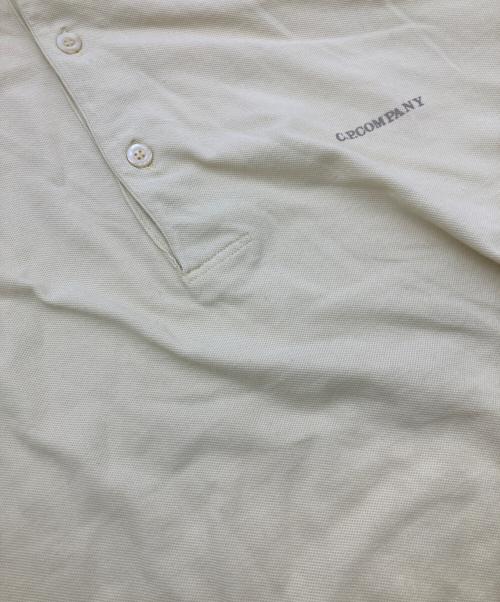C.P COMPANY（シーピーカンパニー）C.P COMPANY (シーピーカンパニー) L/Sポロシャツ イエロー サイズ:XLの古着・服飾アイテム