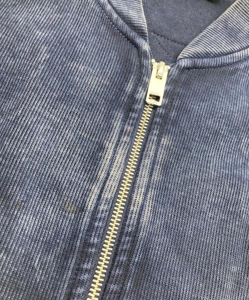 DIESEL（ディーゼル）DIESEL (ディーゼル) S-GINNET リブジップアップジャケット ネイビー サイズ:	SIZE Lの古着・服飾アイテム