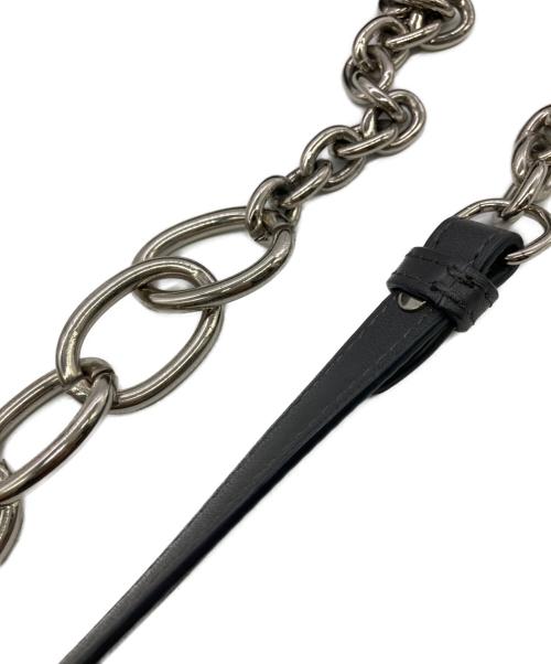 Vivienne Westwood（ヴィヴィアンウエストウッド）Vivienne Westwood (ヴィヴィアンウエストウッド) 2wayオーブプレートショルダーバッグ グレーの古着・服飾アイテム