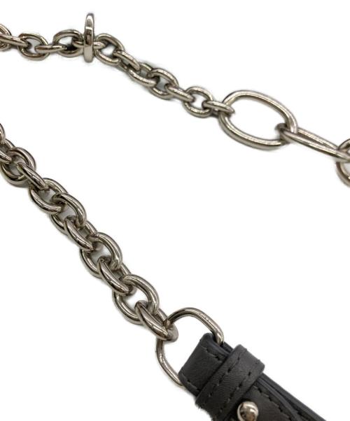 Vivienne Westwood（ヴィヴィアンウエストウッド）Vivienne Westwood (ヴィヴィアンウエストウッド) 2wayオーブプレートショルダーバッグ グレーの古着・服飾アイテム