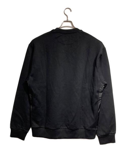 PRADA（プラダ）PRADA (プラダ) トライアングルロゴスウェットシャツ/Triangle logo sweatshirt ブラック サイズ:Mの古着・服飾アイテム