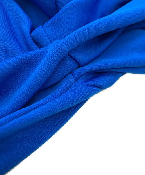 adidas（アディダス）adidas (アディダス) ラインジップパーカー ブルー サイズ:Mの古着・服飾アイテム