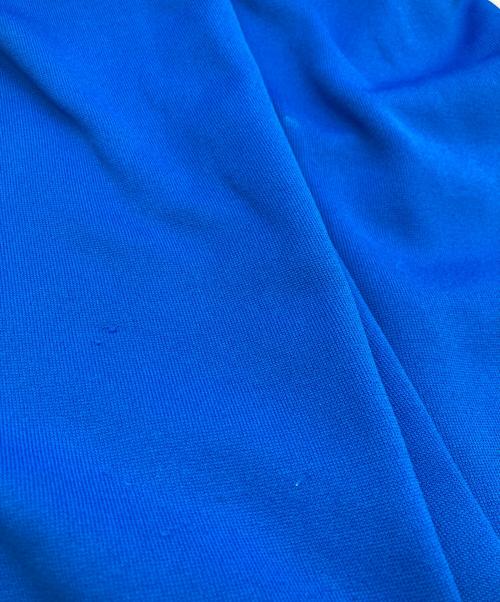 adidas（アディダス）adidas (アディダス) ラインジップパーカー ブルー サイズ:Mの古着・服飾アイテム
