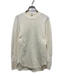 Mame Kurogouchi（マメクロゴウチ）の古着「Cotton Jersey Top」｜ホワイト