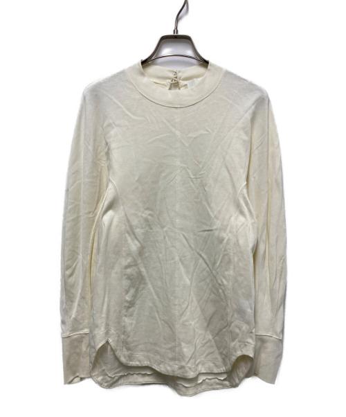 Mame Kurogouchi（マメクロゴウチ）mame kurogouchi (マメクロゴウチ) Cotton Jersey Top ホワイト サイズ:1の古着・服飾アイテム