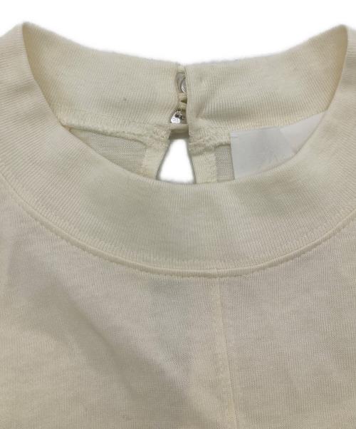 Mame Kurogouchi（マメクロゴウチ）mame kurogouchi (マメクロゴウチ) Cotton Jersey Top ホワイト サイズ:1の古着・服飾アイテム