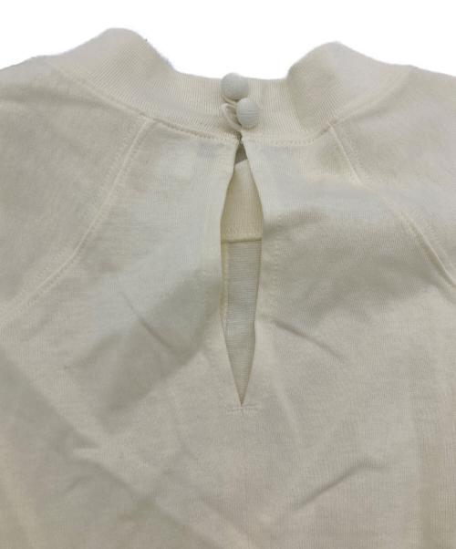 Mame Kurogouchi（マメクロゴウチ）mame kurogouchi (マメクロゴウチ) Cotton Jersey Top ホワイト サイズ:1の古着・服飾アイテム