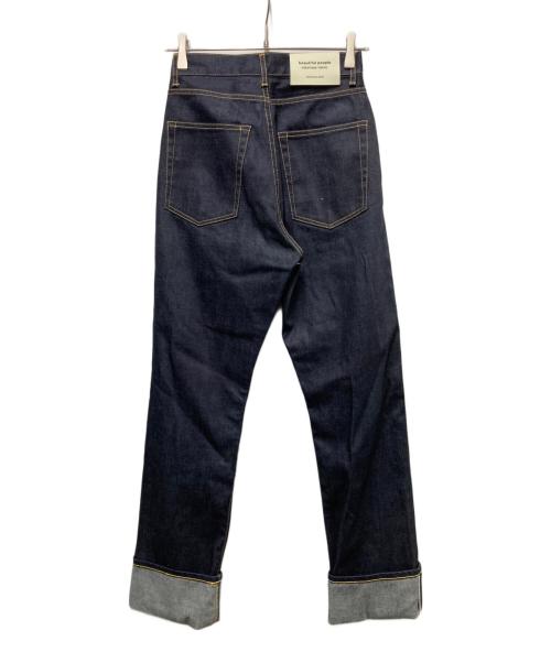 beautiful people（ビューティフルピープル）beautiful people (ビューティフルピープル) selvage denim 5pocket インディゴ サイズ:34の古着・服飾アイテム
