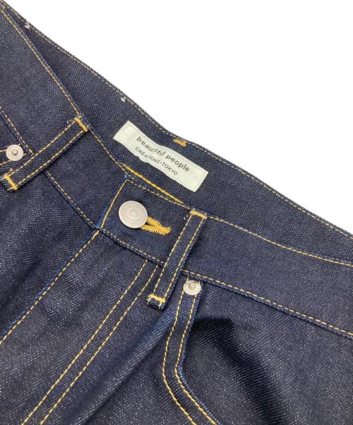 beautiful people（ビューティフルピープル）beautiful people (ビューティフルピープル) selvage denim 5pocket インディゴ サイズ:34の古着・服飾アイテム