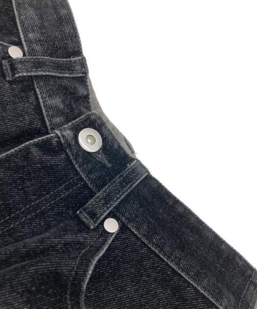 SLY（スライ）SLY (スライ) W DOCKING SW STRAIGHT パンツ ブラック サイズ:1の古着・服飾アイテム