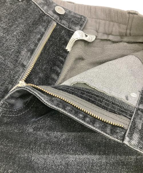 SLY（スライ）SLY (スライ) W DOCKING SW STRAIGHT パンツ ブラック サイズ:1の古着・服飾アイテム