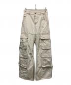 DIESELディーゼル）の古着「D-SIRE-CARGO カーゴパンツ」｜ベージュ