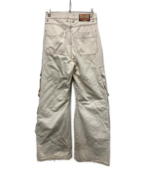 DIESEL（ディーゼル）DIESEL (ディーゼル) D-SIRE-CARGO カーゴパンツ ベージュ サイズ:23の古着・服飾アイテム