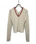 DIESEL (ディーゼル) M-OIRA リブニットカーディガン ベージュ サイズ:M：6000円