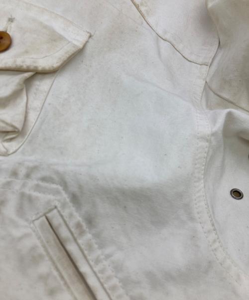 POLO RALPH LAUREN（ポロ・ラルフローレン）POLO RALPH LAUREN (ポロ・ラルフローレン) コーデュロイカラーハンティングジャケット アイボリー サイズ:Sの古着・服飾アイテム