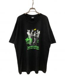 stussy×UNION（ステューシー×ユニオン）の古着「Free Your Soul プリントTシャツ」｜ホワイト