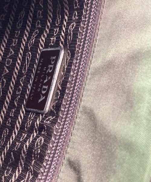 PRADA（プラダ）PRADA (プラダ) ナイロンハンドバッグ グリーンの古着・服飾アイテム