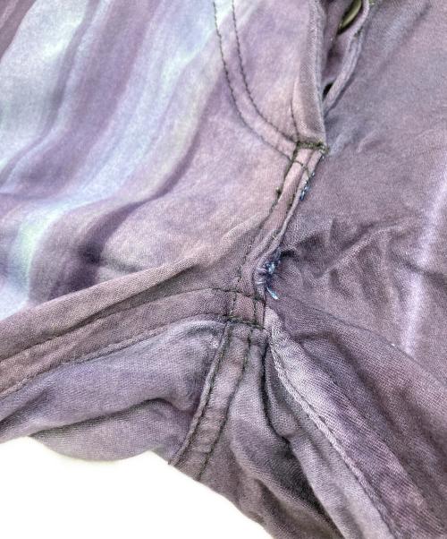 Vivienne Westwood ANGLOMANIA（ヴィヴィアンウエストウッドアングロマニア）VIVIENNE WESTWOOD ANGLOMANIA (ヴィヴィアンウエストウッドアングロマニア) フレアパンツ パープル サイズ:SIZE 29の古着・服飾アイテム