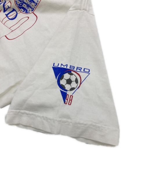 UMBRO（アンブロ）UMBRO (アンブロ) イングランド代表tシャツ ホワイト サイズ:不明の古着・服飾アイテム