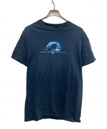 DRAGON BALL Z（ドラゴンボールゼット）の古着「悟空 悟飯 ベジータプリントアニメTシャツ/Anime Tee」｜ネイビー