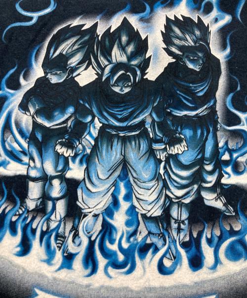 DRAGON BALL Z（ドラゴンボールゼット）DRAGON BALL Z (ドラゴンボールゼット) 悟空 悟飯 ベジータプリントアニメTシャツ/Anime Tee ネイビー サイズ:Mの古着・服飾アイテム
