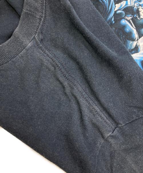 DRAGON BALL Z（ドラゴンボールゼット）DRAGON BALL Z (ドラゴンボールゼット) 悟空 悟飯 ベジータプリントアニメTシャツ/Anime Tee ネイビー サイズ:Mの古着・服飾アイテム