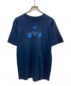 DRAGON BALL Zドラゴンボールゼット）の古着「神龍 スーパーサイヤ人オールスタープリントアニメTシャツ」｜ネイビー