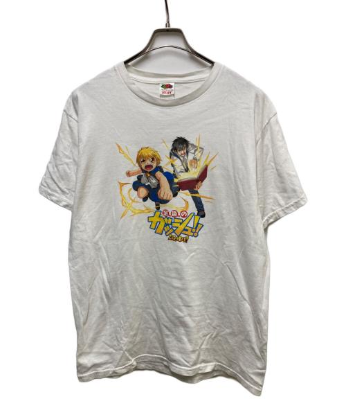 金色のガッシュベル（キンイロノガッシュベル）金色のガッシュベル (キンイロノガッシュベル) プリントアニメTシャツ ホワイト サイズ:Lの古着・服飾アイテム