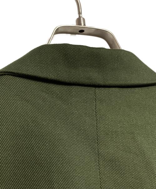 Hombre Nino（オンブレニーニョ）Hombre Nino (オンブレニーニョ) サイドジップエルボーパッチジャケット グリーン サイズ:Lの古着・服飾アイテム