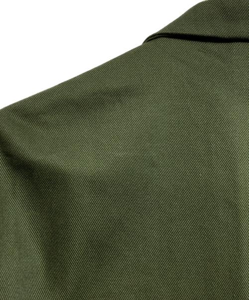 Hombre Nino（オンブレニーニョ）Hombre Nino (オンブレニーニョ) サイドジップエルボーパッチジャケット グリーン サイズ:Lの古着・服飾アイテム
